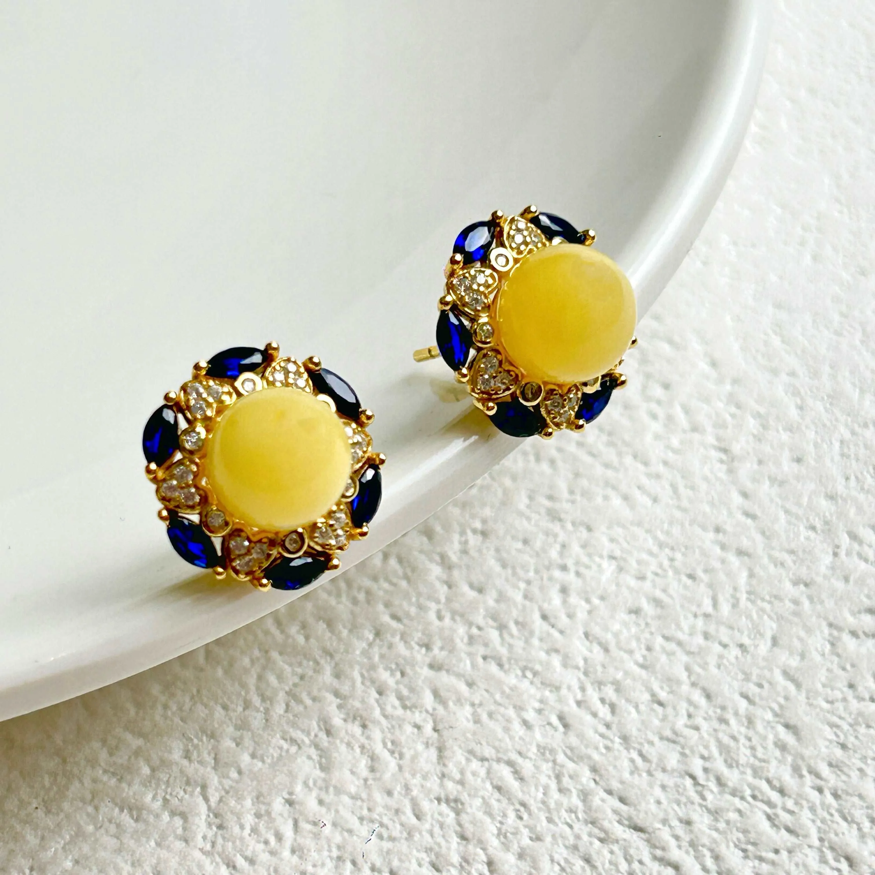 Amber Earrings
