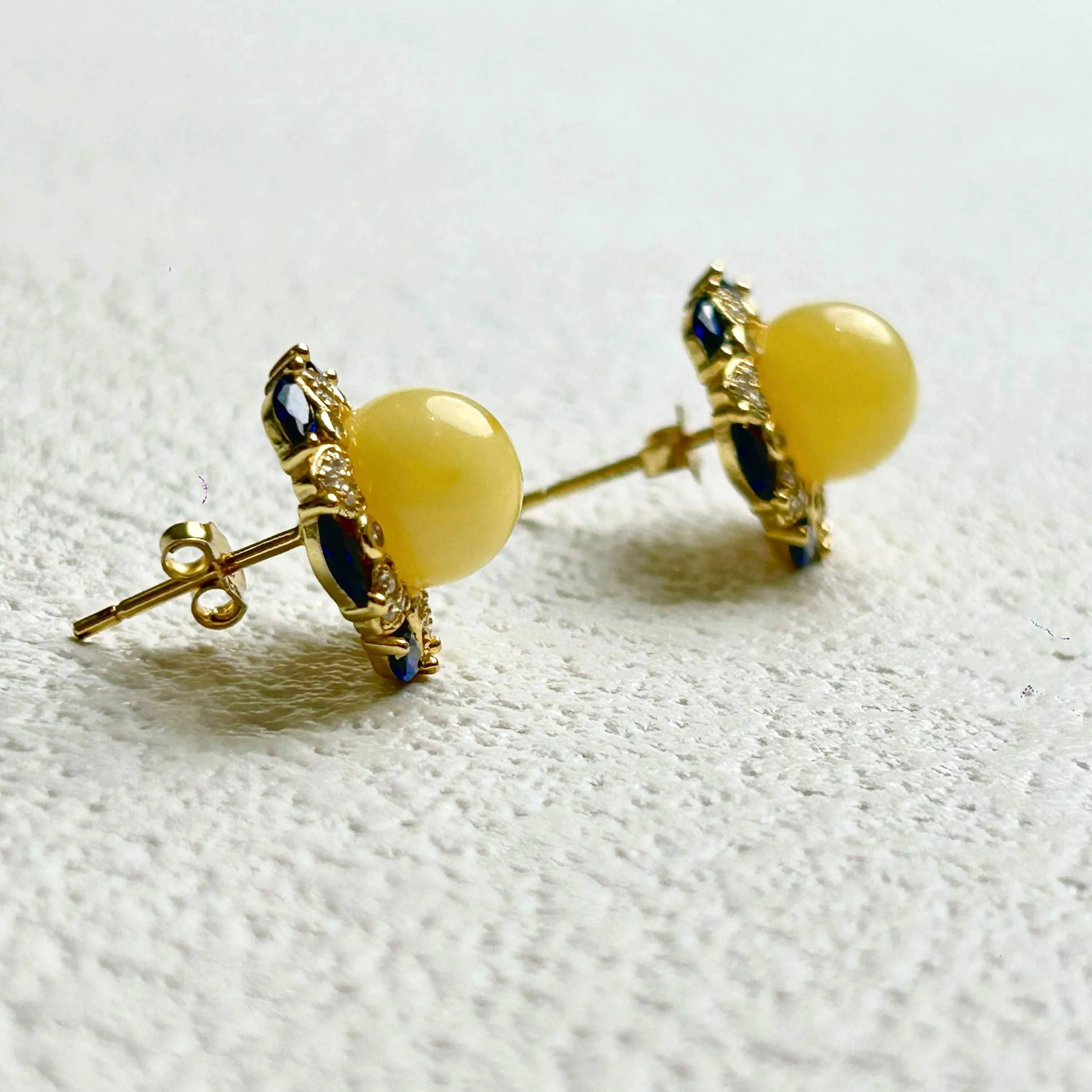 Amber Earrings
