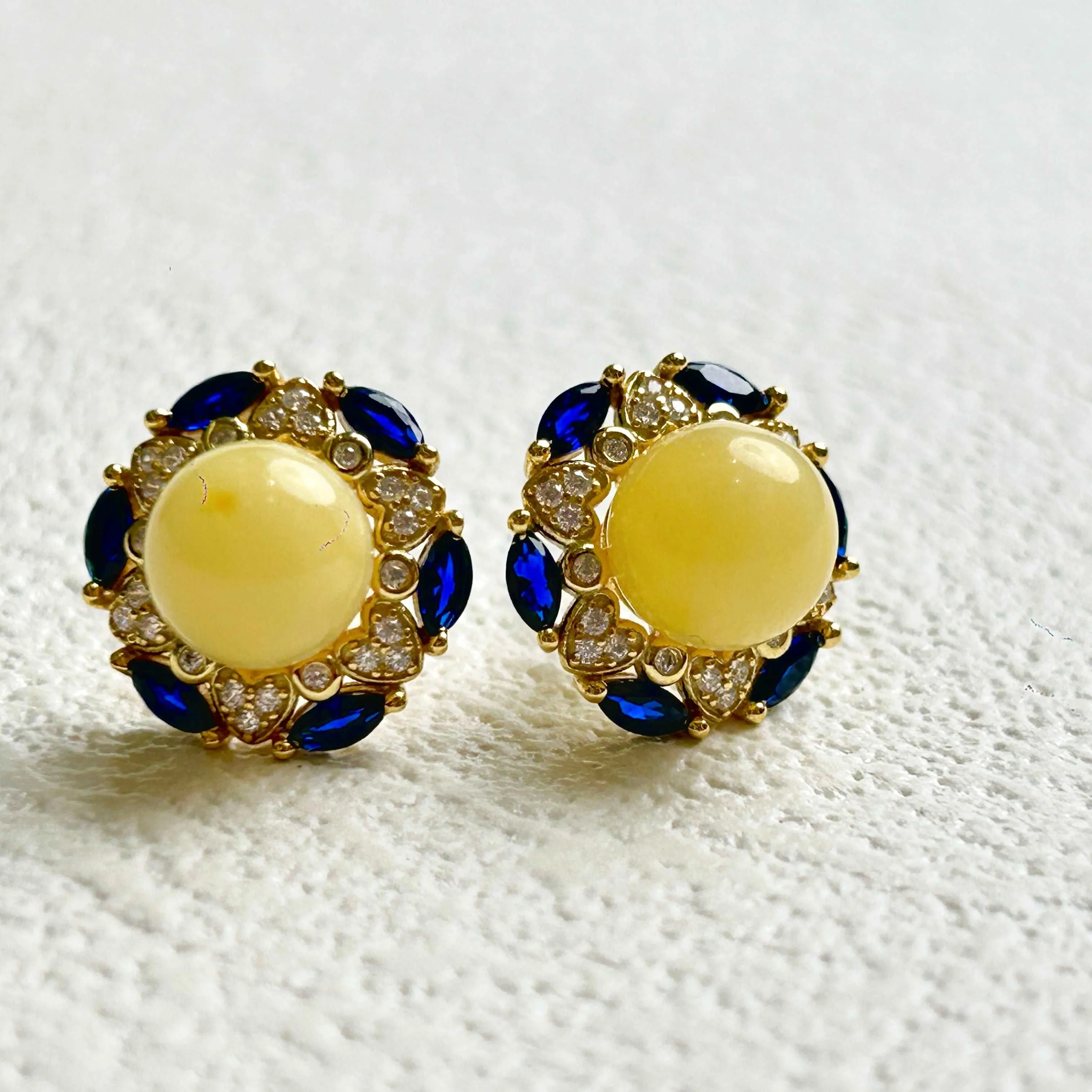 Amber Earrings