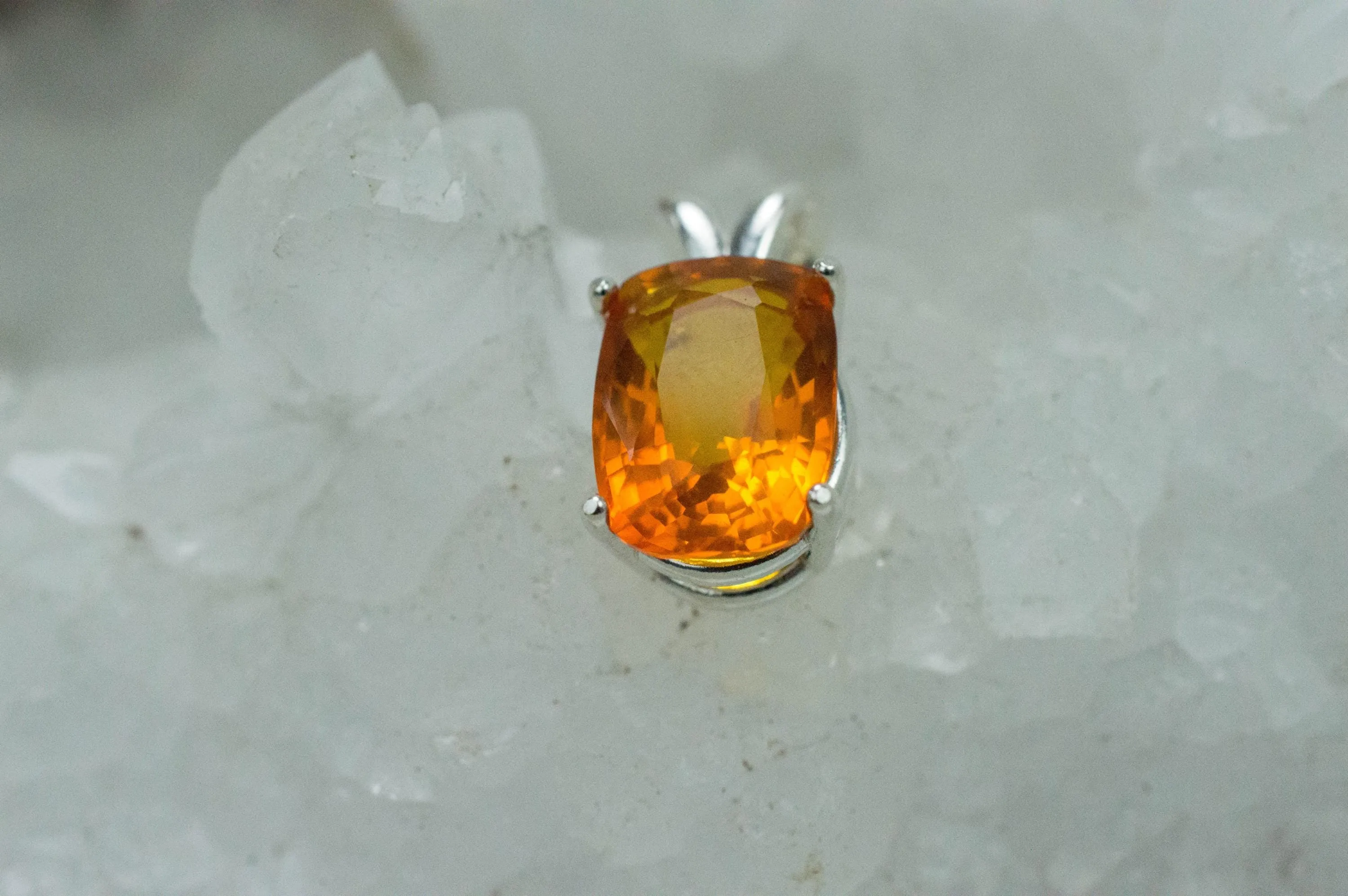 Amber Pendant; Natural Untreated Burma Amber; 1.290cts