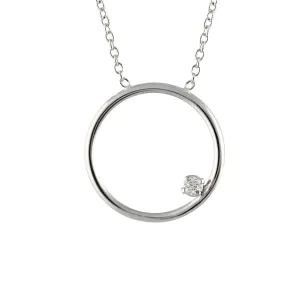 AZALEA SILVER NECKLACE