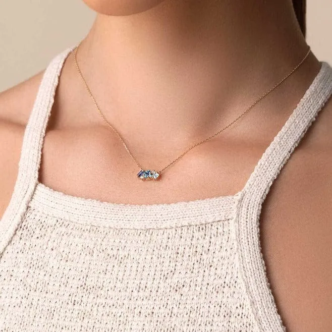 Blue Ombre Mini Bar Pendant