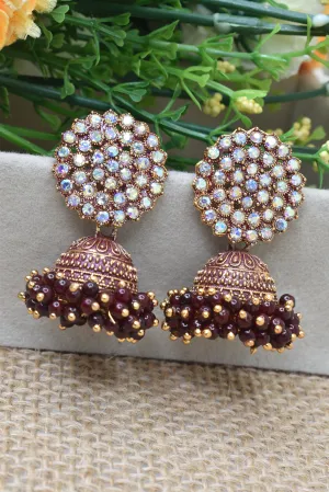 Bold & Colorful Jhumki: Party-Ready Women's Earrings