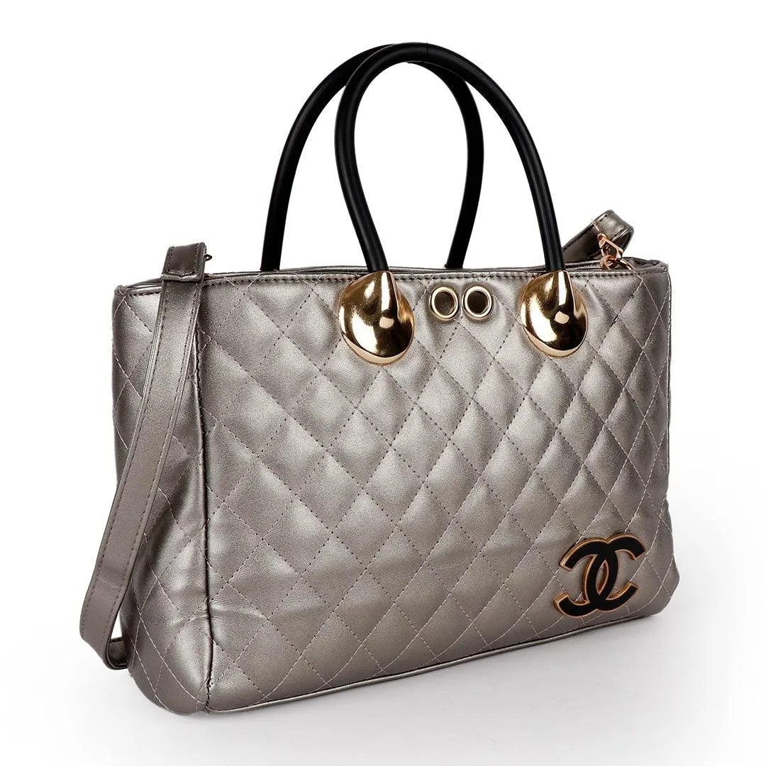 Chanel Exquisite Silver Tote Bag