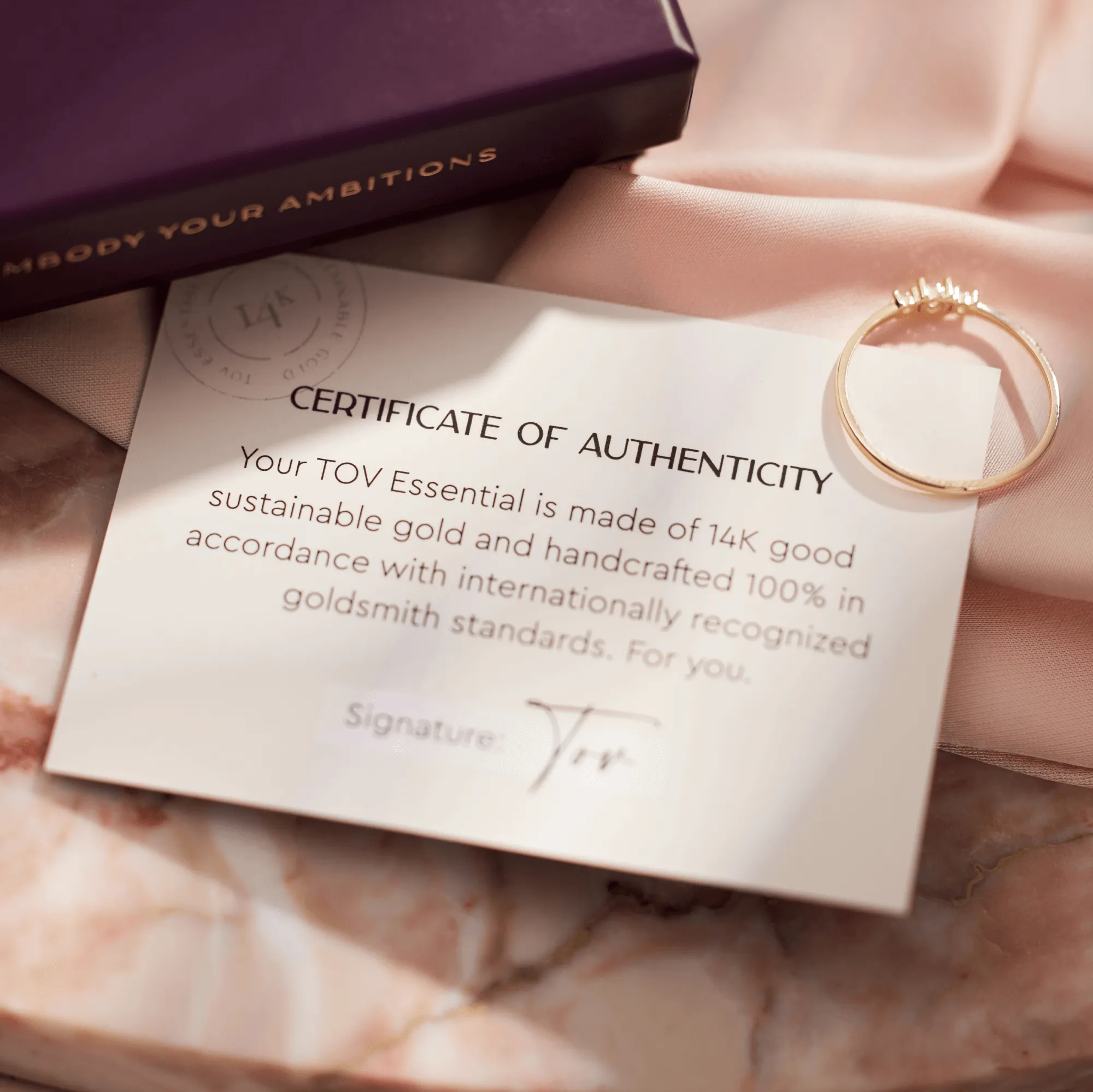 Cubic Zirconia Line Ring