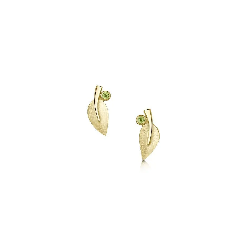 Gold Rowan Stud Earrings - SE0157P