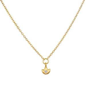 Inner Light Mini Lotus Necklace
