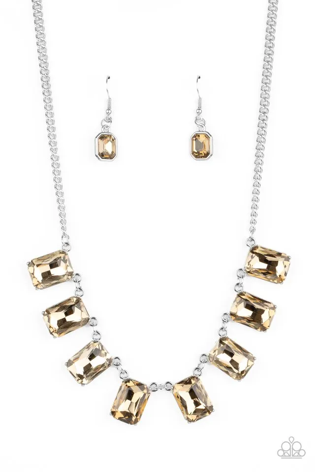 Paparazzi Necklace ~ After Party Access - Brown