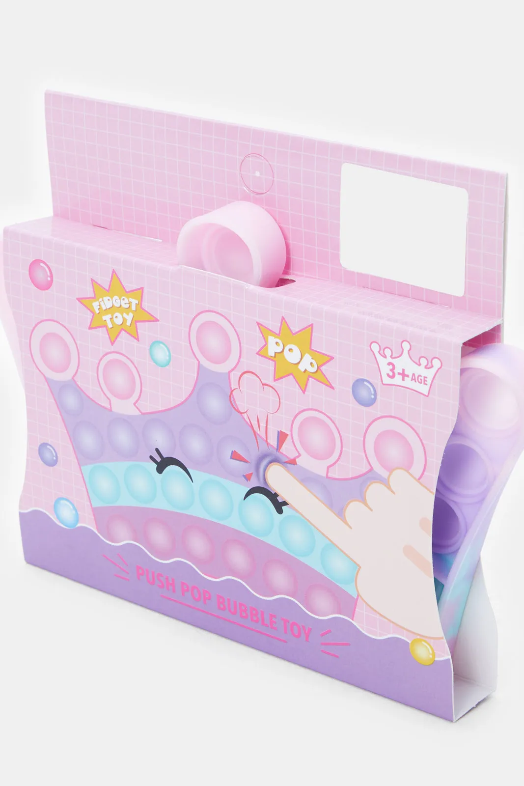Pink Push Popper - Crown