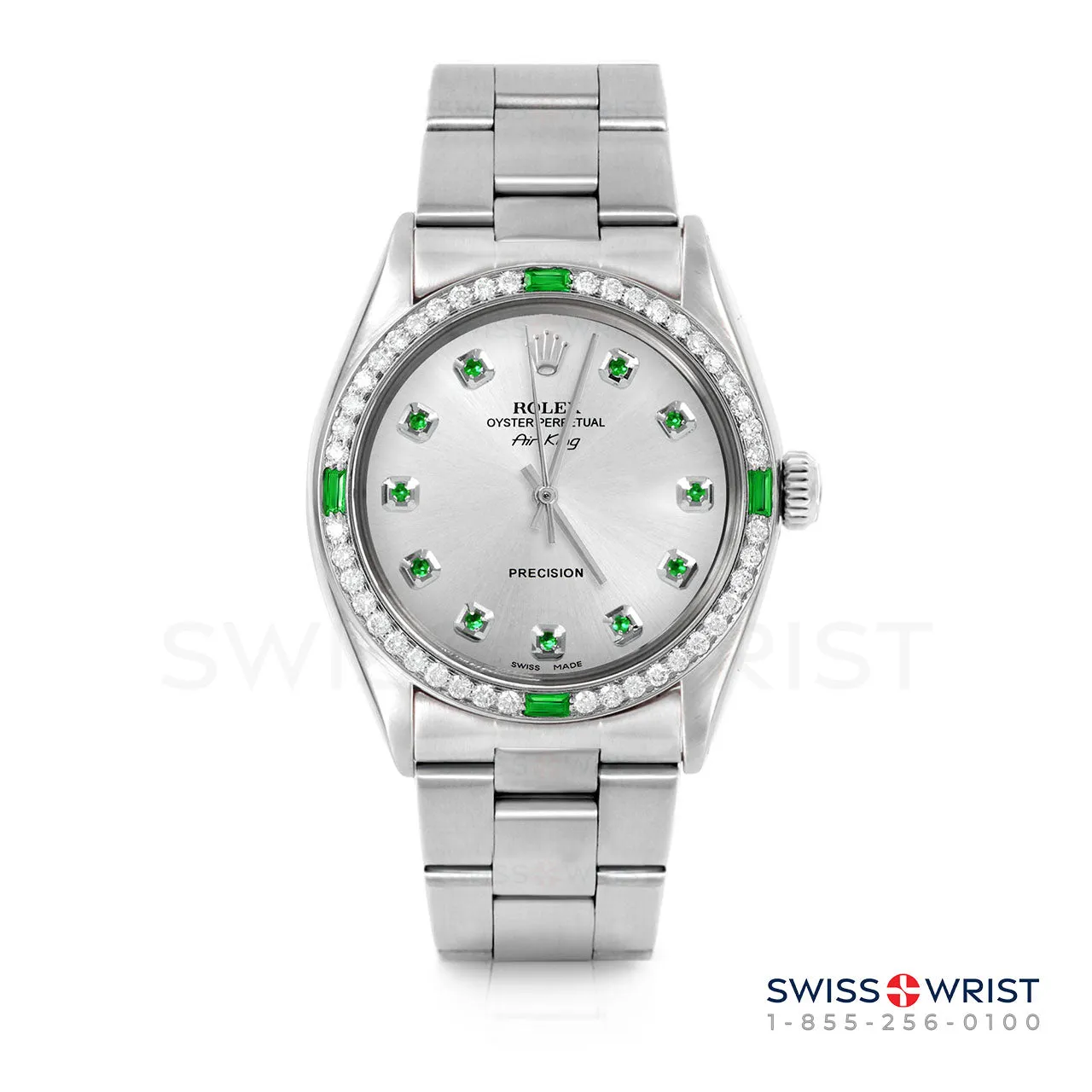Rolex Air King 34mm | 5500-SS-SLV-EMD-AM-4EMD-OYS