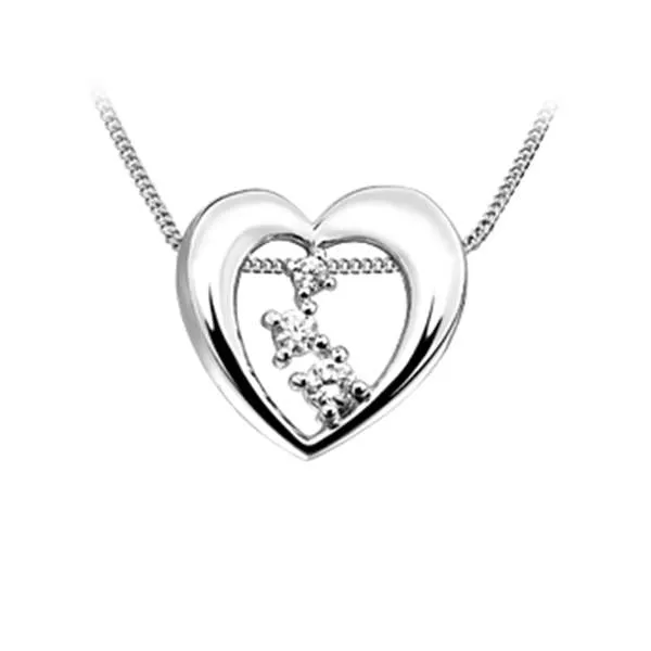 Silver White Topaz Pendant