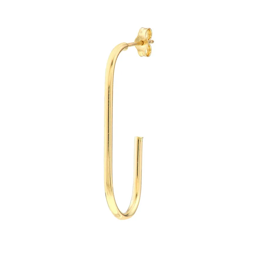 Skinny Gold Hoops