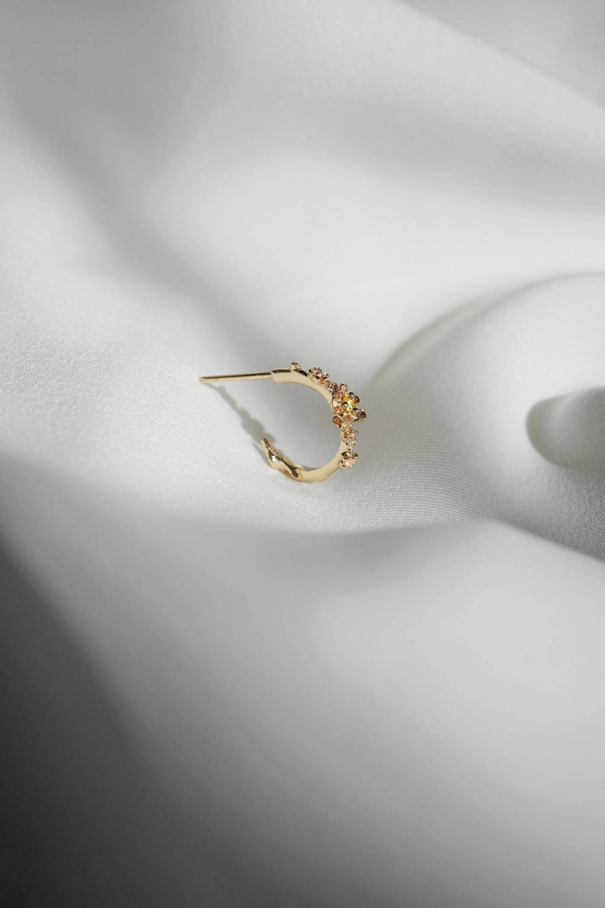 Small Buttercup Hoop