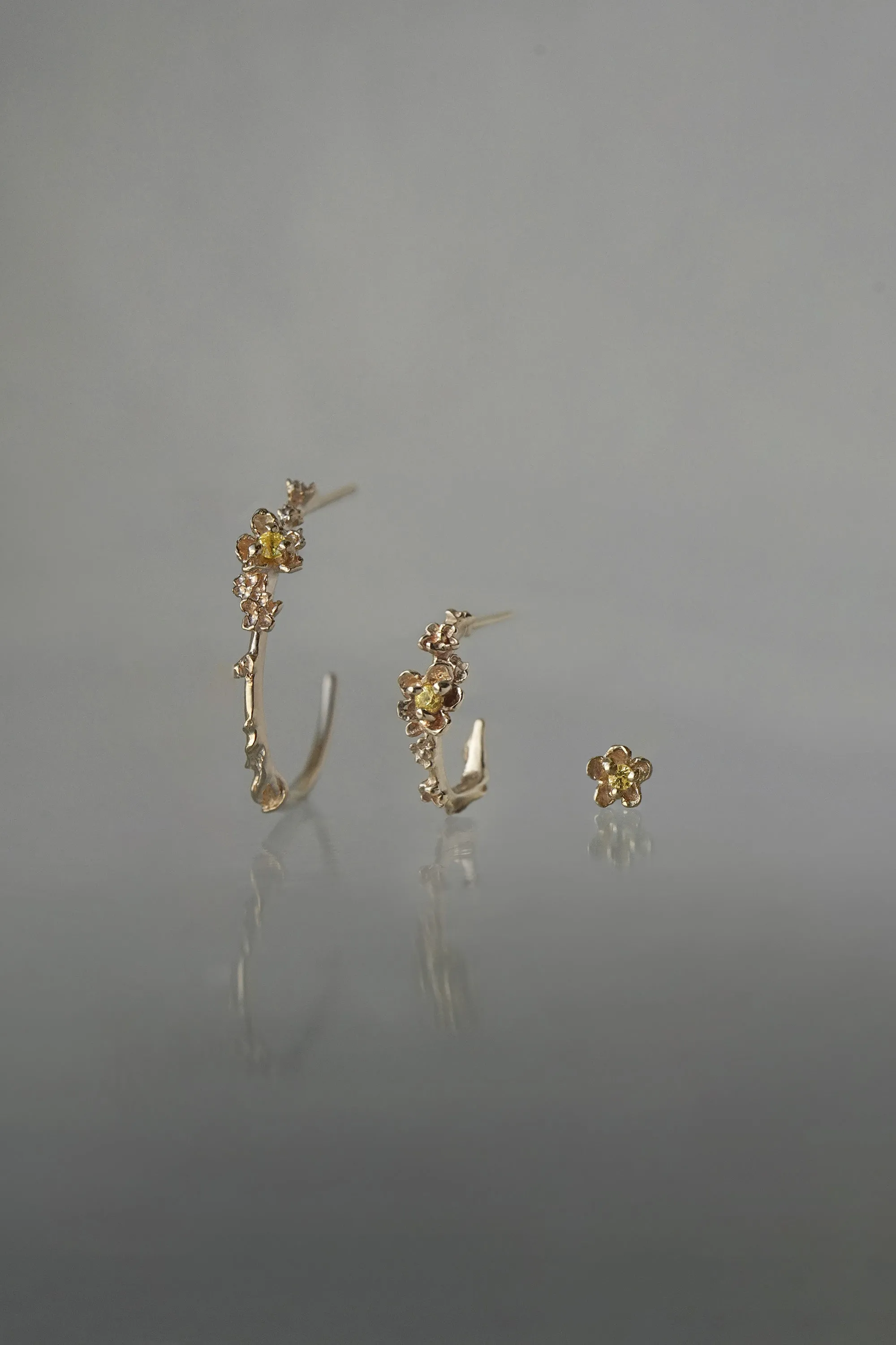 Small Buttercup Hoop