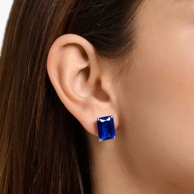 Sterling Silver Blue Stone Earrings H2201-699-1