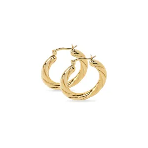 THE TWISTED HOWARD HOOP EARRINGS