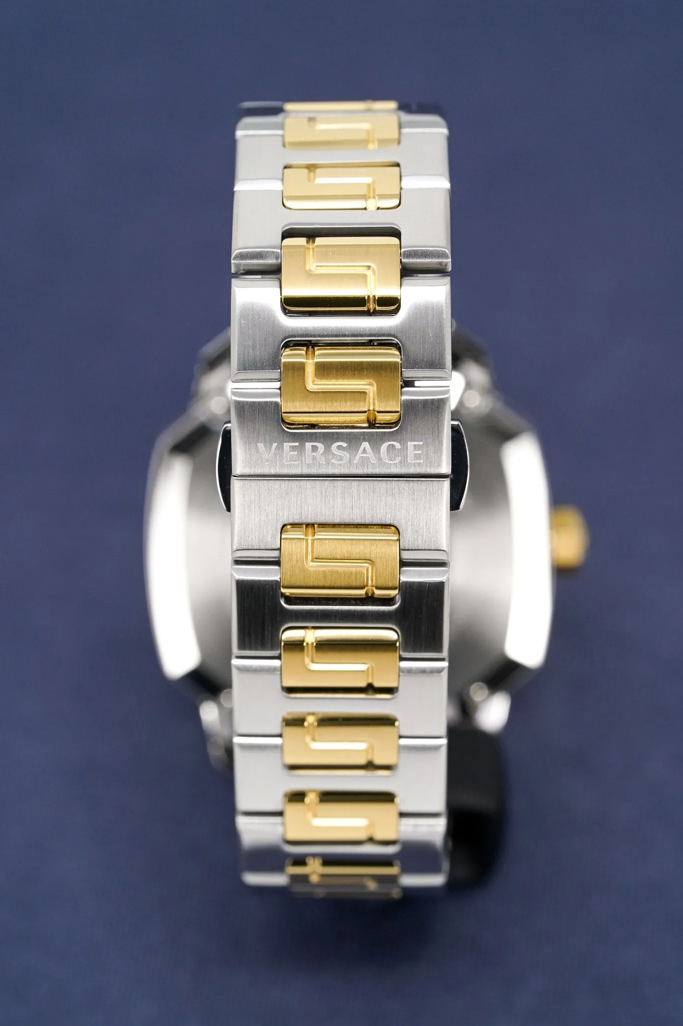 Versace Men's Watch Dylos Automatic  Blue Two-Tone VEAG00222