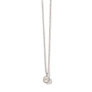 Winkie Necklace, White Topaz, Silver